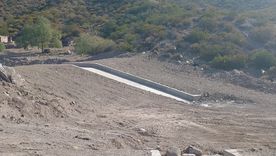 Avanza una obra clave para prevenir aluviones