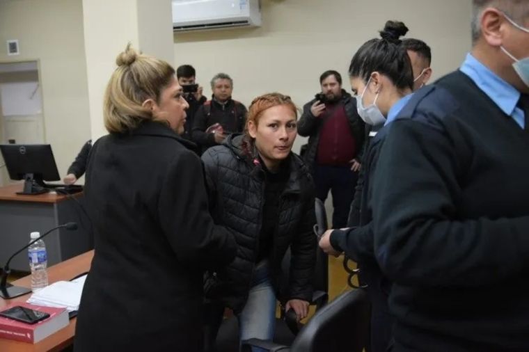 Núñez tras escuchar la sentencia Foto: Diario de Cuyo