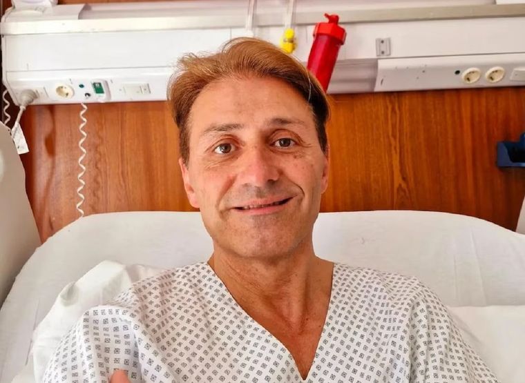 Daniel Gómez Rinaldi resultó herido y debió ser trasladado a un hospital.&nbsp;
