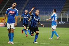 Lautaro celebra su golazo Foto: Twitter Inter Lautaro celebra su golazo Foto: Twitter Inter