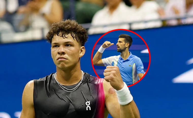Shelton le contestó a Djokovic Foto: MDZ