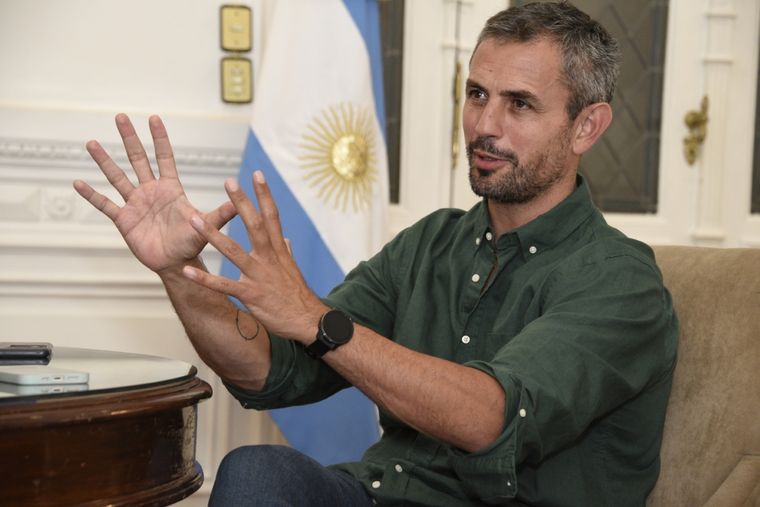 Menem Martín Menem habló de la posibilidad de introducirle modificaciones al proyecto del Gobierno. Crédito: MDZ Foto: Juan Mateo Aberastain Zubimendi