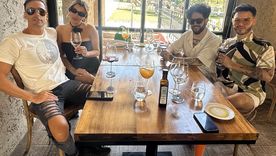 Charlotte Caniggia disfruta días en Mendoza. Foto: Instagram Lucas Salvo