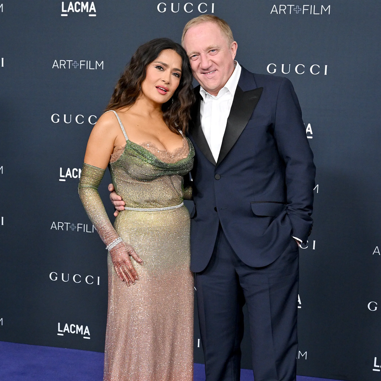 La romántica historia de amor de Salma Hayek y François-Henri Pinault Salma Hayek y François-Henri Pinault. Foto: Getty Images