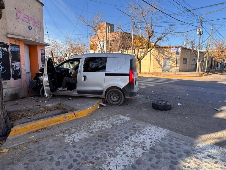 El accidente se registró el viernes a la tarde