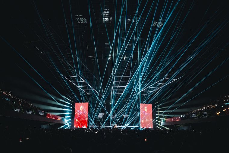 Así fue la segunda fecha de Ecos Soda Stereo en el Movistar Arena.