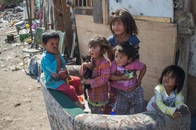MDZol | Los niños, el sector más vulnerable de la sociedad, sufre carencias de todo tipo en un marco de gran desigualdad Foto: MDZ