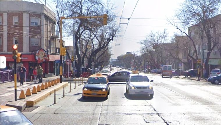 El choque ocurrió a la salida de un bar