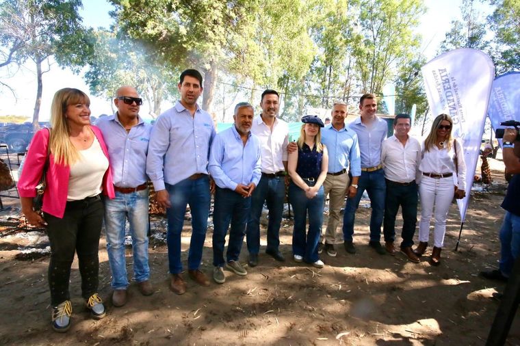 Cornejo y Petri en Alvear. Foto: X @luispetri