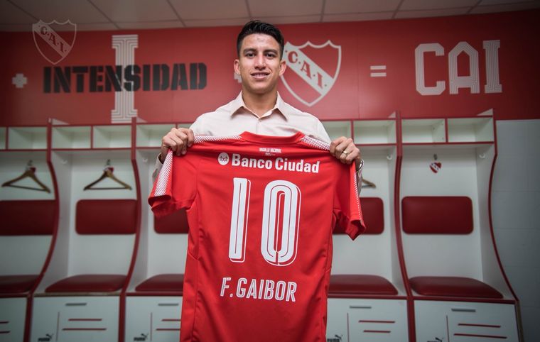 Fernando Gaibor jugó en Independiente desde el 2018 al 2019