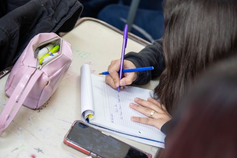 La DGE garantizó que todos los estudiantes tendrán banco asignado. Foto: Santiago Tagua/MDZ