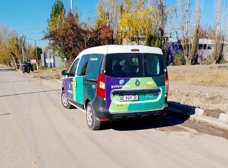 Personal de la Policía Ambiental de Guaymallén se presentó en el lugar y constató que el caño madre de gas estaba dañado. Personal de la Policía Ambiental de Guaymallén se presentó en el lugar y constató que el caño madre de gas estaba dañado.