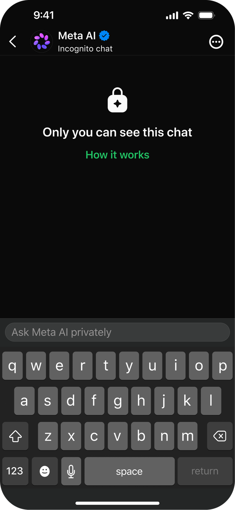 Meta garantiza chats privados con la IA. Meta garantiza chats privados con la IA.