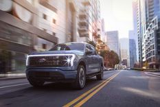 f-150 lightning: la impactante nueva pick up electrica de ford