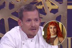 el cocinero de el hotel de los famosos confeso que le dijo su novia tras los besos con melody luz: ?a ella??