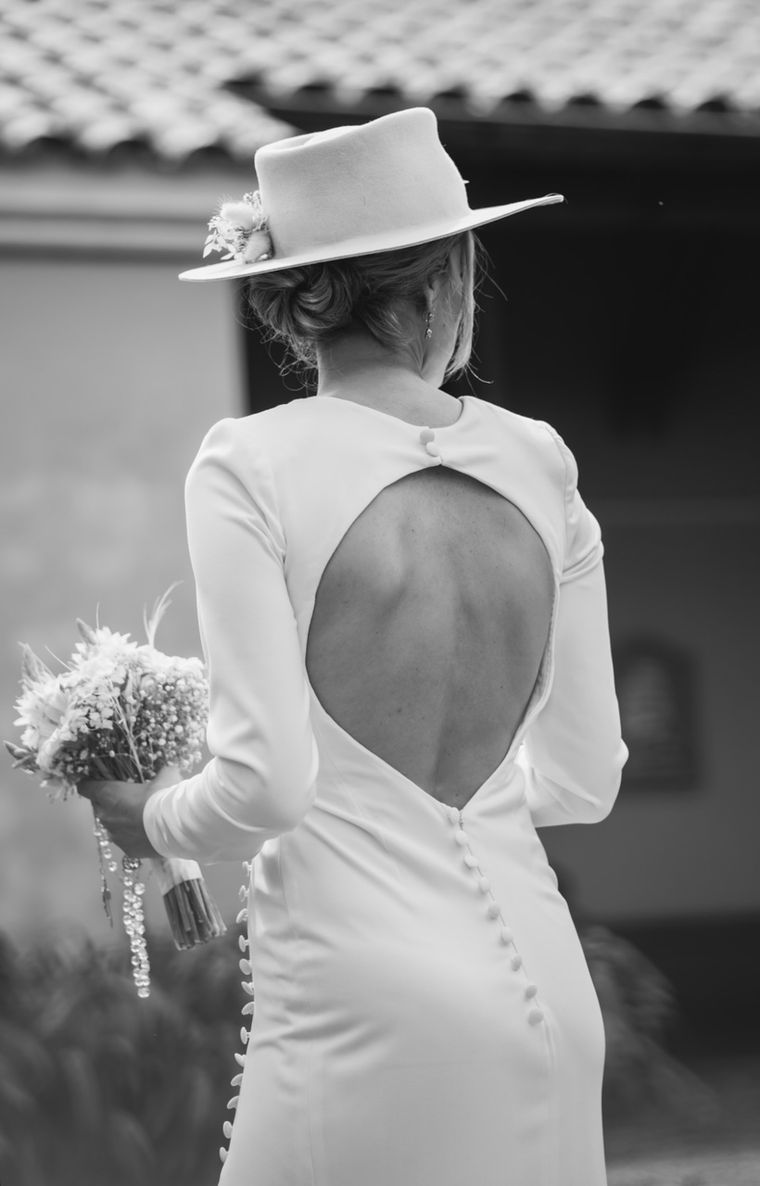 Mariana, de espaldas. Foto: Instagram. Mariana, de espaldas. Foto: Instagram.