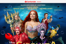 Durante las vacaciones de invierno, la obra de teatro de La Sirenita contará con funciones todos los días a las 15 y 17:30 en el Gran Rex.