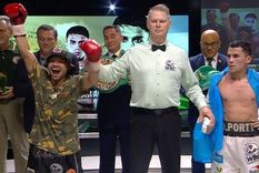 Junior Zárate no pudo adueñarse del título minimosca del CMB en Tailandia. (Foto: captura TyC Sports)