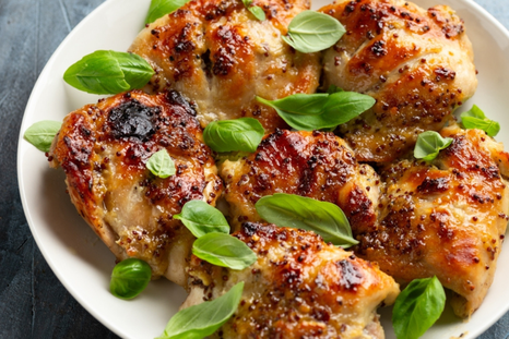 Prepará el pollo frío con mostaza más rico.