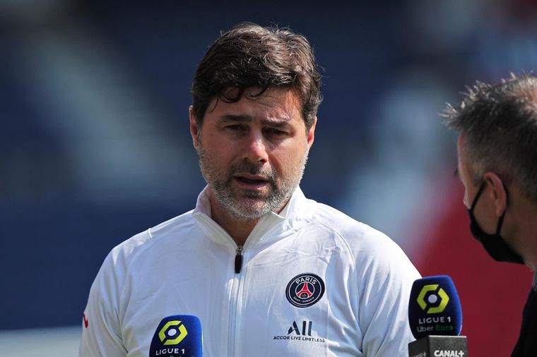 Mauricio Pochettino, DT del PSG.