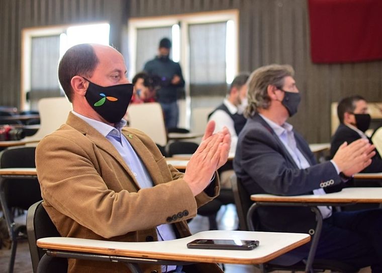 El intendente de Tupungato, Gustavo Soto. Foto: Twitter Gustavo Soto