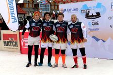 Rugby en el Valle de Las Leñas