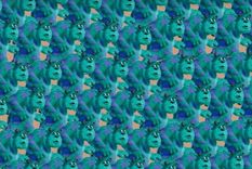 Acertijo visual, reto visual, Monsters Inc Pinterest