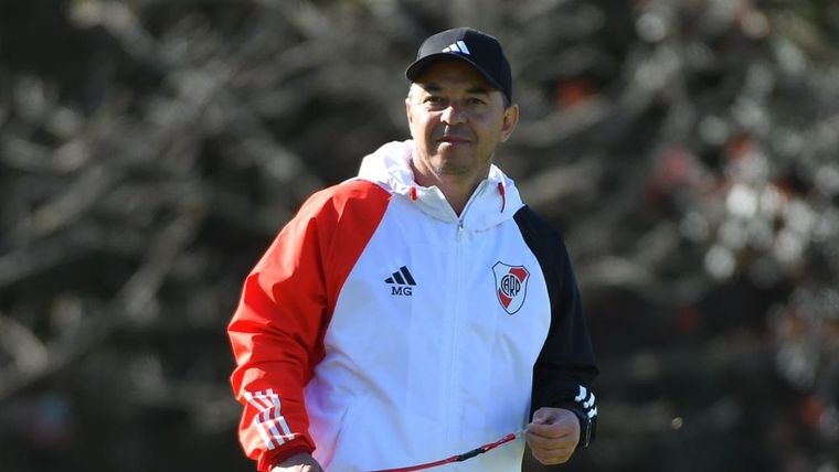 Marcelo Gallardo trabaja pensando en lo que viene para River Plate.&nbsp;