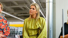 Este fue el romántico look de Máxima de los Países Bajos. Foto: INSTAGRAM koninklijkhuis