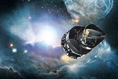 MDZol | Recreación artística de la nave Planck de la ESA, cuya misión principal es estudiar el fondo cósmico de microondas (CMB por sus siglas en inglés), la radiación reliquia del Big Bang. Foto: ESA