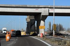 La Variante Palmira, obra de Vialidad Nacional, se encuentra en ejecución hace años y todavía no es inaugurada Foto: ALF PONCE MERCADO / MDZ