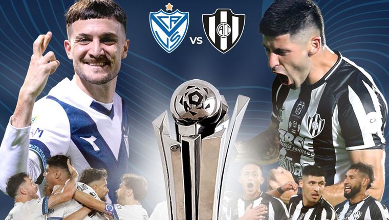 Vélez y Central Córdoba definen la duodécima edición de la nueva era de la Copa Argentina. Foto: Prensa de Copa Argentina