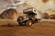 Este motorhome se lanzó el año pasado con un precio que supera el medio millón de dólares.