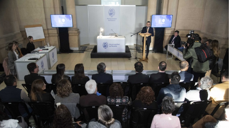 En Rosario Hicieron un simulacro de Juicio por Jurados Vecinales Foto: Prensa Municipalidad de Rosario