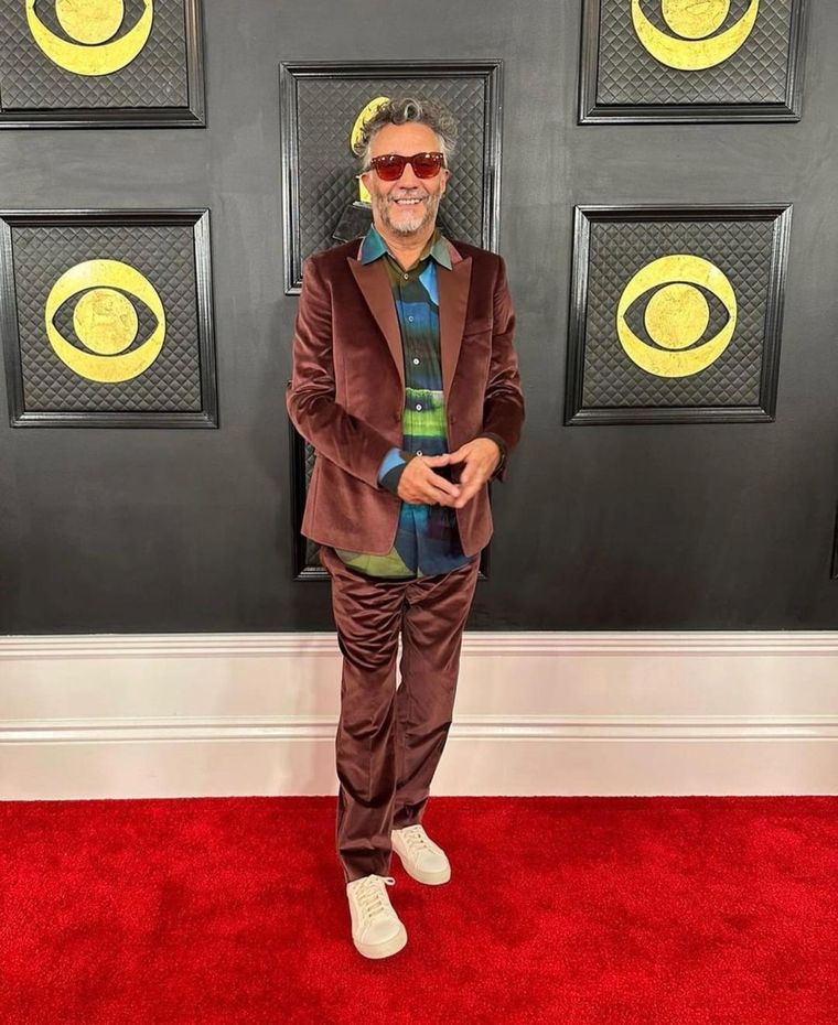 Fito Paéz presente en los Premios Grammy de este domingo Foto: Instagram Fito Páez