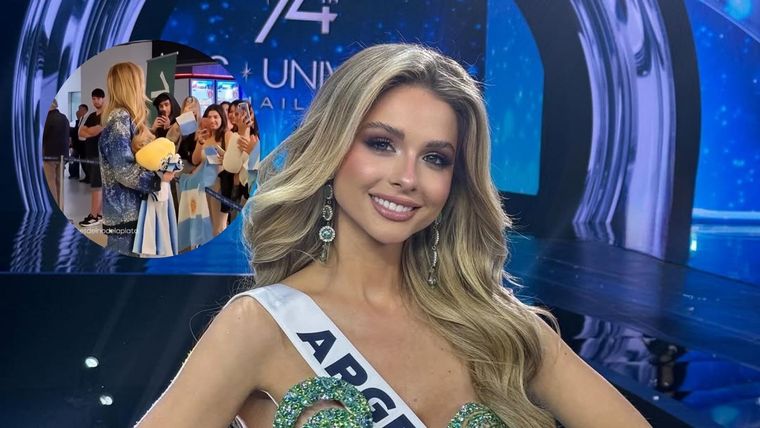 El regreso de la Miss Argentina. Créditos: Instagram