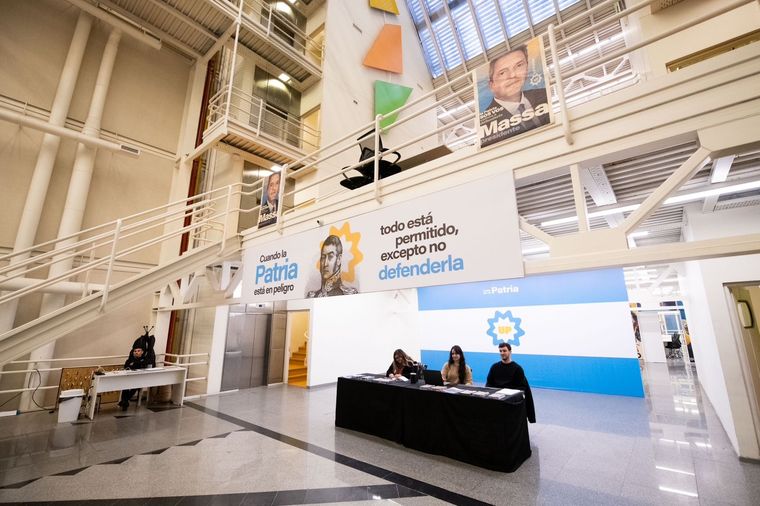 El nuevo búnker de Unión por la Patria.