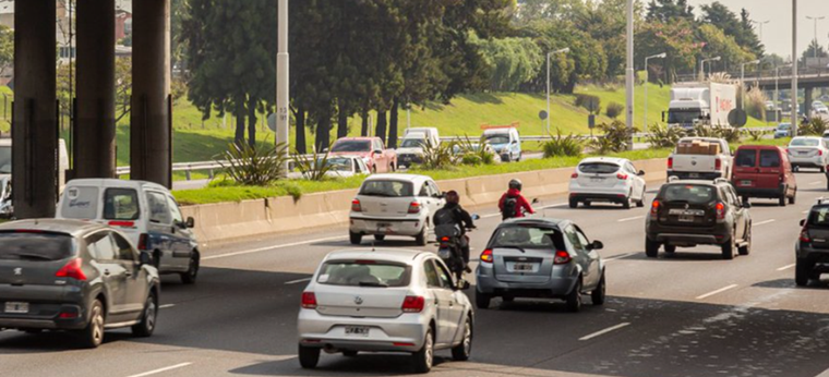 El corredor vial del oeste es esencial. La suba de peajes afectará el bolsillo de millones de usuarios Foto: Autopista del Oeste