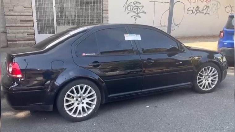 Uno de los vehículos secuestrados Foto: Ministerio de Seguridad GCBA