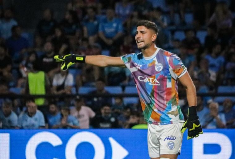 Petroli habló tras la victoria ante el Decano y dejó claro el objetivo de Godoy Cruz. Foto: Instagram @francopetroli