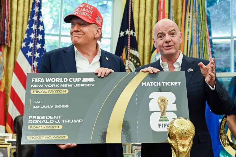 La “amenaza” de Trump sobre el Mundial 2026 y la tajante respuesta de Gianni Infantino.