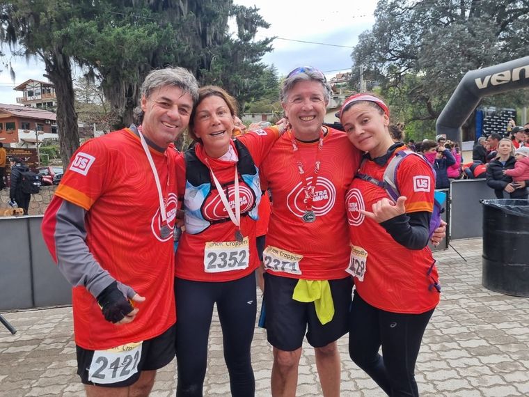 Mendoza dijo presente en la carrera de La Cumbrecita.