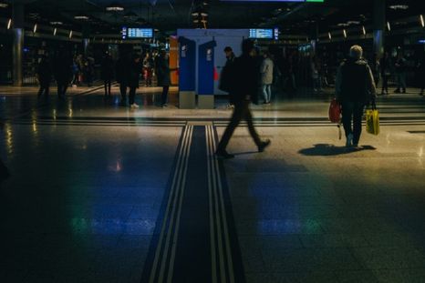 Una postal de lo que fue la jornada caótica Foto: Cuenta X Al toqueok Una postal de lo que fue la jornada caótica Foto: Cuenta X Al toqueok