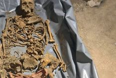 El esqueleto fue hallado en la localidad bonaerense de González Catán El esqueleto fue hallado en la localidad bonaerense de González Catán