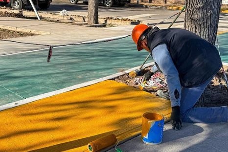 Calle Progreso se revitaliza con la remodelación de tres espacios verdes Calle Progreso se revitaliza con la remodelación de tres espacios verdes
