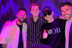 Messi celebró a full el cumpleaños de Antonela Foto: Instagram @leomessi