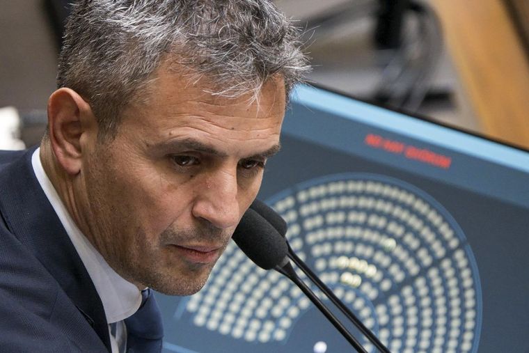 El titular de la Cámara de Diputados, Martín Menem.