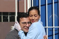 César Sena y Cecilia Strzyzowski. Foto: Facebook