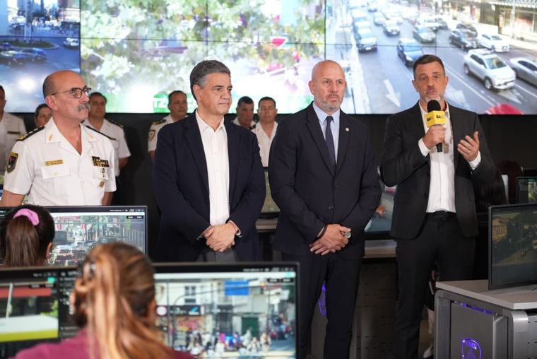 Oscar Passi, Jorge Macri, Waldo Wolff y Diego Kravetz Foto: Twitter Diego Kravetz