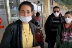 Mendocinos varados en España. Foto: YouTube